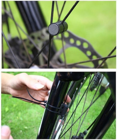 Sunding Sd-563b Waterproof Wired Bicycle Computer-Speedometer Large LCD Screen 2100029627385