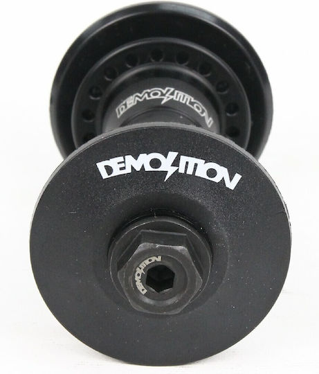 Demolition Whistler V2 Front Bicycle Hub Black
