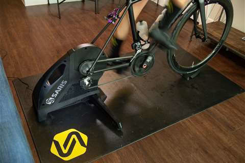 Saris Training Mat Ελαστικο Δαπεδο Προπονητηρια 9736t Μαύρο