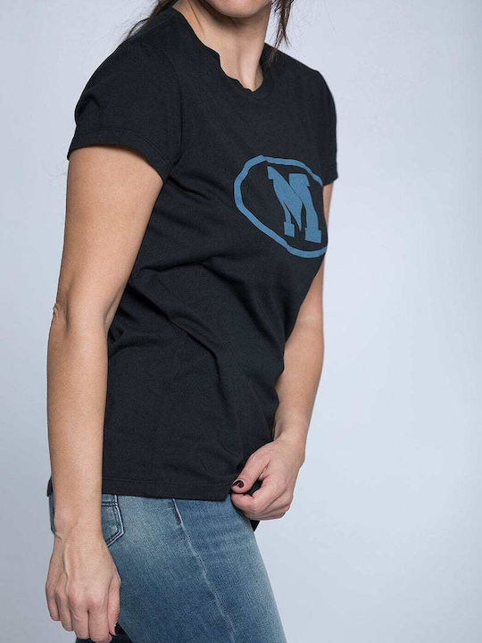 M Missoni Μαύρο Logo T-shirt M Missoni Μαύρο Logo T-shirt