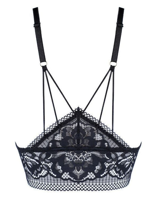 Jolidon Σουτιέν Bralette Μαύρο S2238 Μαύρο