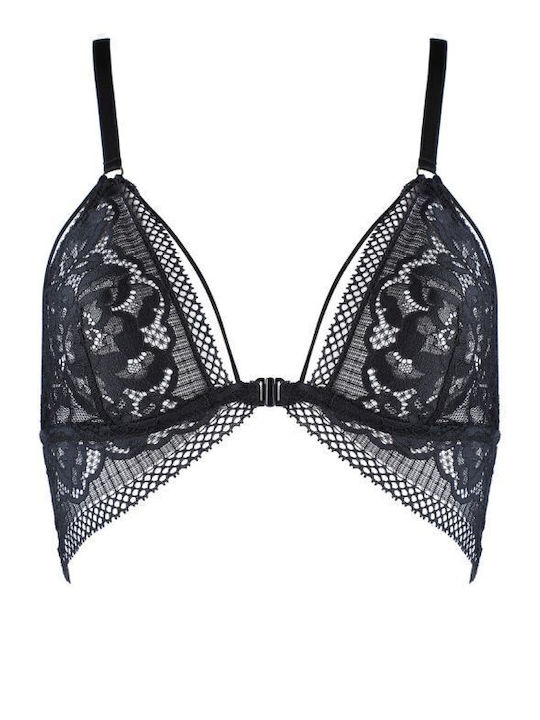 Jolidon Σουτιέν Bralette Μαύρο S2238 Μαύρο