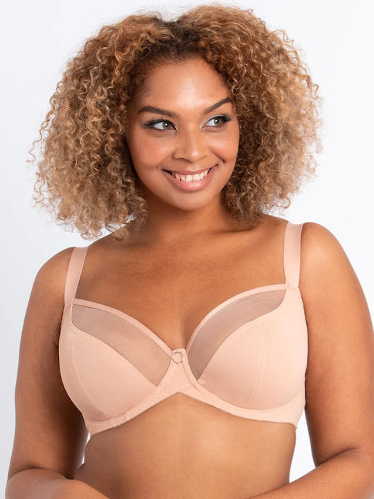 Curvy Kate Daily Bra Balcony Without Padding Underwire Ck037100lat Beige Curvy Kate Daily Bra Balcony Without Padding Underwire Ck037100lat Beige