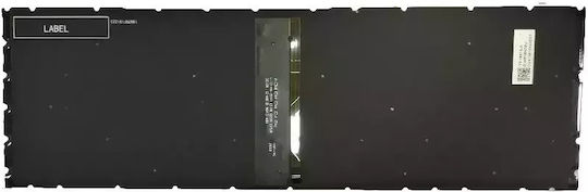 Laptop-Tastatur Hp Pavilion 15-EG0003CA Silber Hintergrundbeleuchtet Englisch (US) Mentor Premium