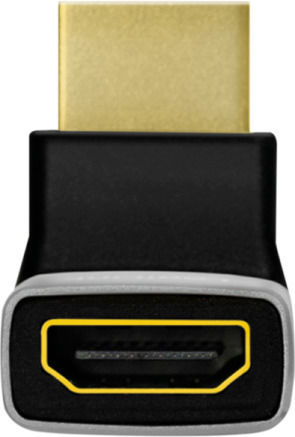 LogiLink Convertor HDMI masculin în HDMI feminin Auriu 1buc AH0007A