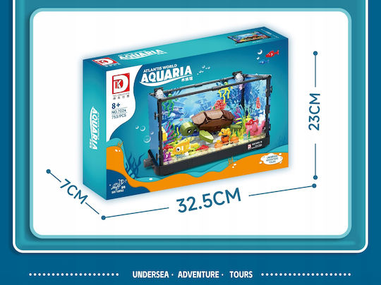Aquarium Building Blocks For Ages 8+ 753 Pieces