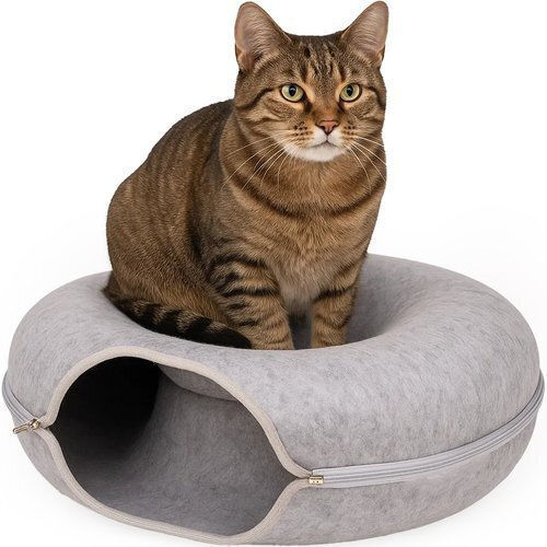 Purlov Nest Katze Beige 51cmx20cm