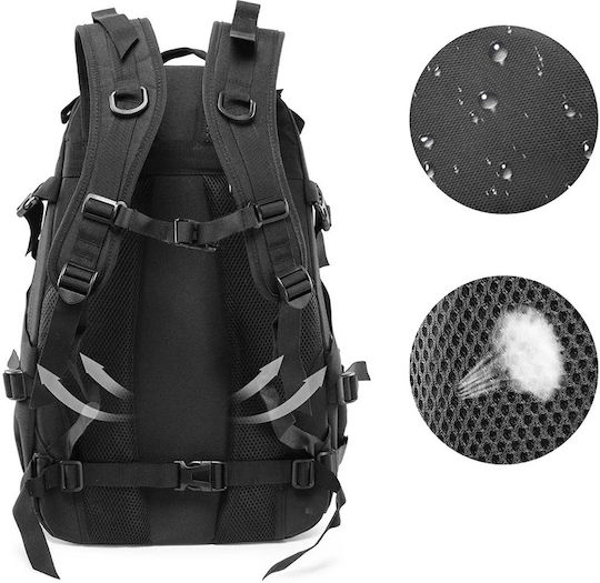 Verk Group Militärischer Rucksack Rucksack Schwarz 30Es