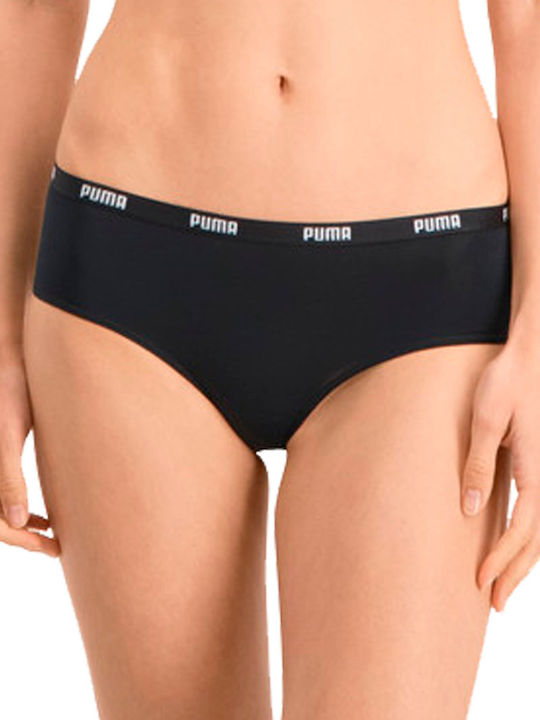 Βαμβακερά Γυναικεία Slip 2Pack Μαύρα