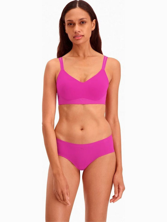 Γυναικεία Slip 2Pack χωρίς Ραφές Φούξια