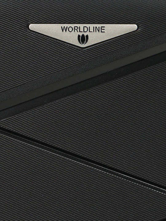 WORLDLINE Голям Куфар Dark с 4 колела
