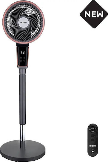Gruppe Pedestal Fan 70W Black