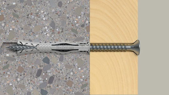 fischer Schraubanker Kunststoff 8x65mm 10Stück