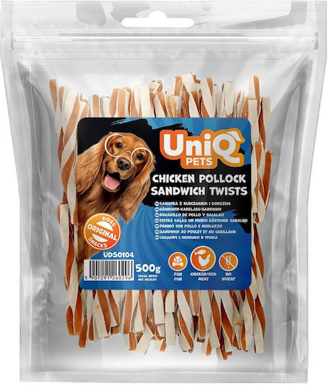 Uniq Λιχουδιά Σκύλου με Κοτόπουλο 500gr