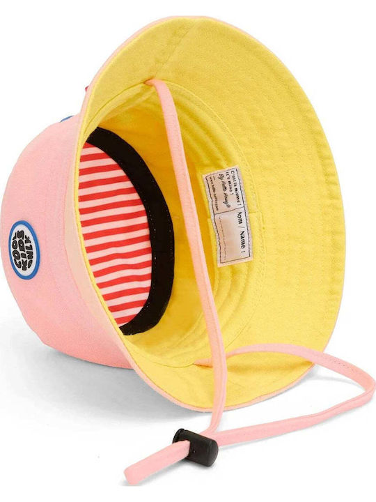 Hello Hossy Παιδικό Καπέλο Bucket Υφασμάτινο Ροζ