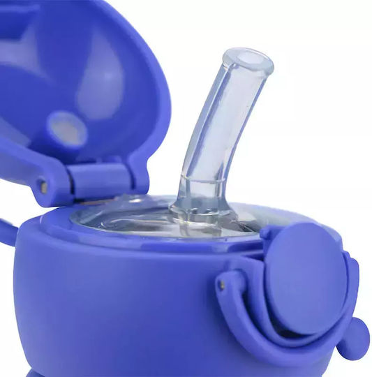 Spare Lid with Straw for Kids Thermos Bottle 350ml Estia Fortress Dragon