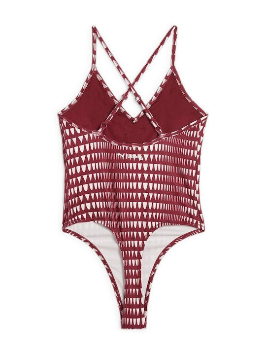 Bodysuit pentru femei Roșu