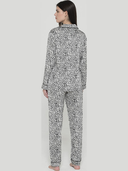 Summer Women's Pajama Set with Pattern