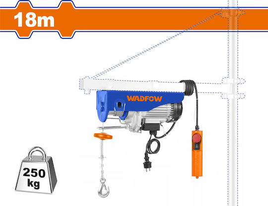 Wadfow Palan electric pentru o Încărcătură cu Greutate de până la 125kg