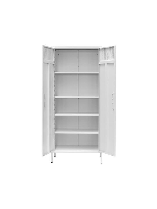 Двукрилен гардероб Levi Метал 70x35x170бр