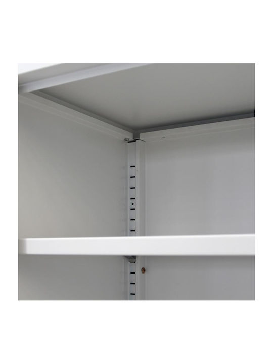 Double Door Wardrobe Mabel Metallic 70x35x100cm
