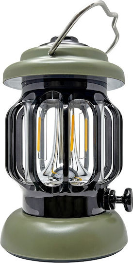Rechargeable Led Flashlight Lantern 3w 16sm Led & 3w Fillament