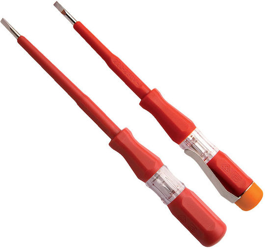 Unior Voltage Tester 630VDE Spark Detecting Long Screwdriver Straight with Length 60mm