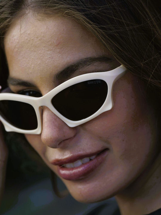 Ghetto Unisex Sunglasses with Green Frame and Green Lens K38260 Green