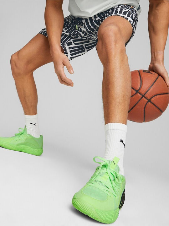 Court Rider Chaos Niedrig Basketballschuhe Grün