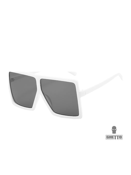 Ghetto Women's Sunglasses with Pink Frame and Pink Lens lm000-3 Pink