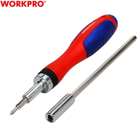 WorkPro Κατσαβίδι Καστάνιας με Εναλλασσόμενες Μύτες