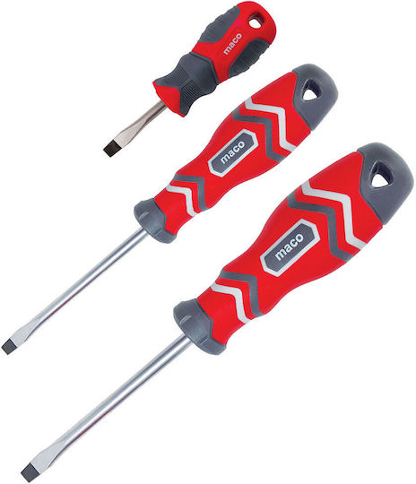 Maco Magnetic Dwarf Screwdriver Straight Size 6x38mm
