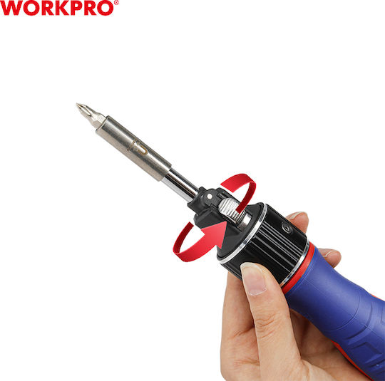 WorkPro Κατσαβίδι Καστάνιας με Μαγνητικές Εναλλασσόμενες Μύτες