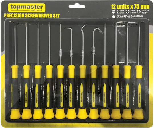 Topmaster Комплект 12 Кашони Точност с 12 сменяеми глави