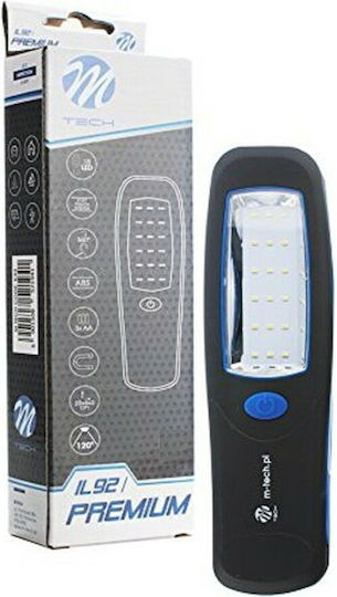 M-Tech Lanternă de lucru Baterie LED IPX4 cu luminozitate până la 360lm