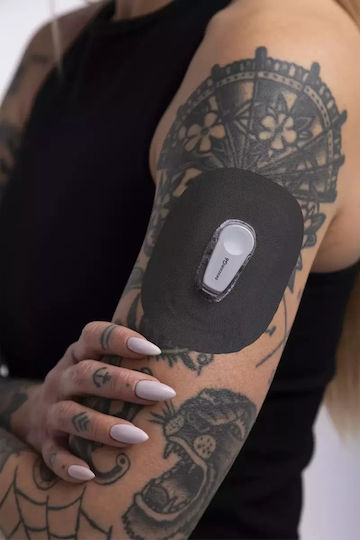 Dexcom G6 Sensor Stickers Skin Grip Original Patches Black