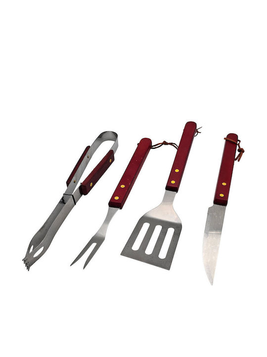 Grillwerkzeug-Set 4 Zubehör
