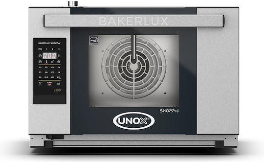 Electric Convection Oven with Humidity 3 Positions Unox Countertop Bakerlux Shop.pro Led Xefr-03hs-eldv