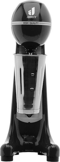 Johny Commercial Coffee Frother AK/2-5T Pulse ECO Black 400W with 5 Speeds