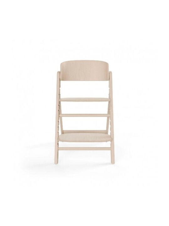 Cybex Gold Click & Fold Foldable Baby Highchair 3 in 1 with Adjustable Height All Natural