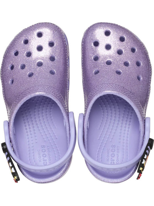 Classic Children's Anatomical Beach Shoes Purple I Am Butterfly