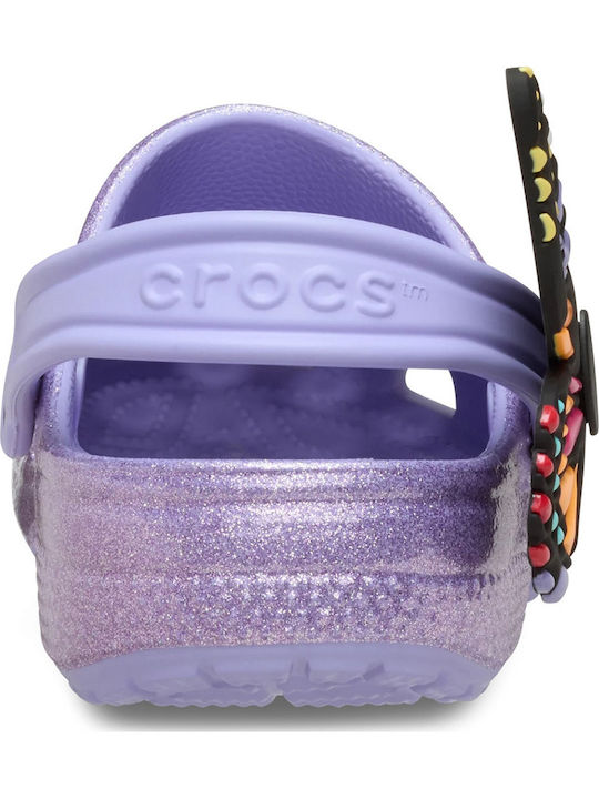 Classic Children's Anatomical Beach Shoes Purple I Am Butterfly