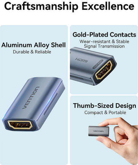 Vention Hdmi Repeater Signal Amplification 8k60hz Aiwh0