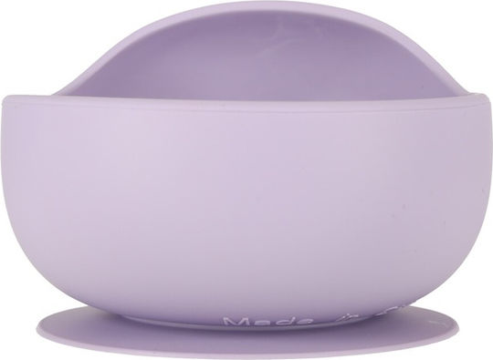 Set de hrănire din Silicon Violet 3buc