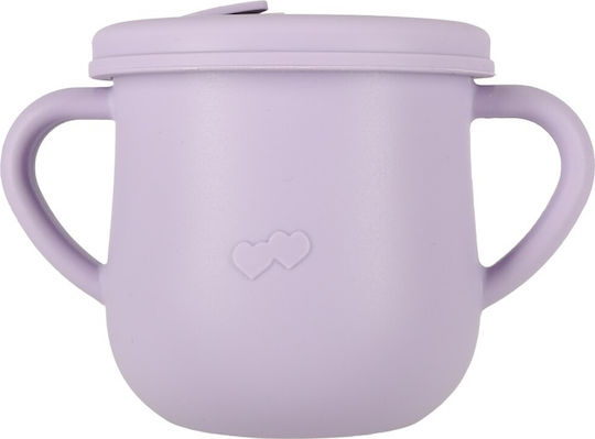 Set de hrănire din Silicon Violet 3buc