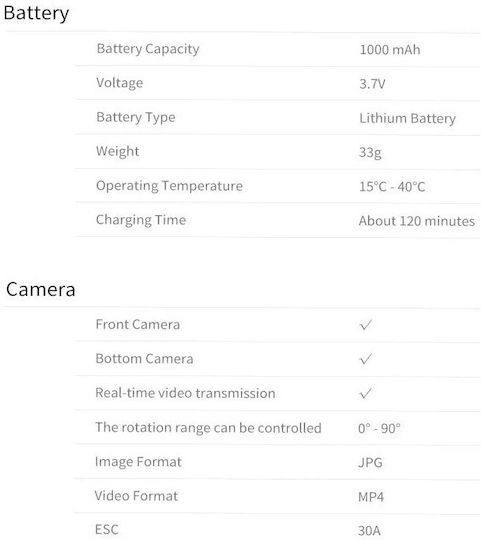 Pihot P30 Drone with Camera and Controller