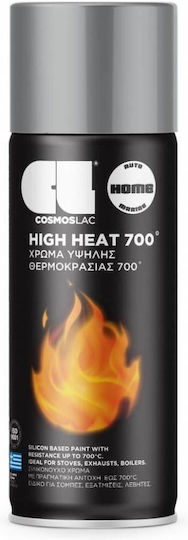 Cosmos Lac Спрей Боядисване High Heat Висока температура Алуминий Алуминий 400мл