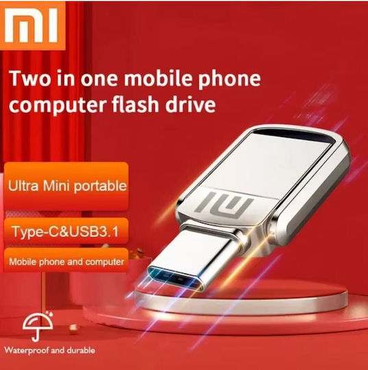 Xiaomi Stick USB Metalic 512GB – OTG USB 3.0 Pentru Telefoane și Calculatoare Mi950