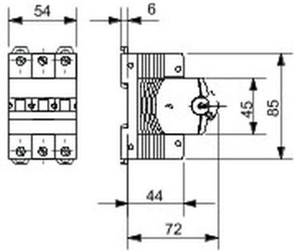 Gewiss Gw92067 Întrerupător Automat WL 3x16 6kA