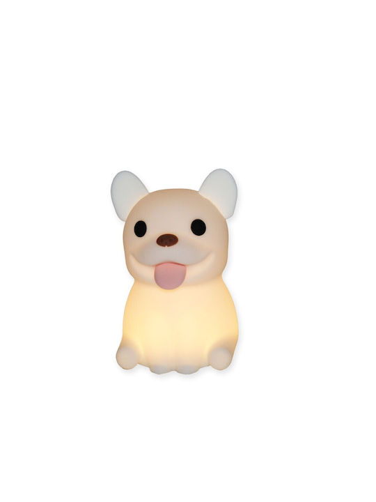 Winkee Winkee Kinder Tischlampe Berührung Weiß 9,5x9x13,5cm